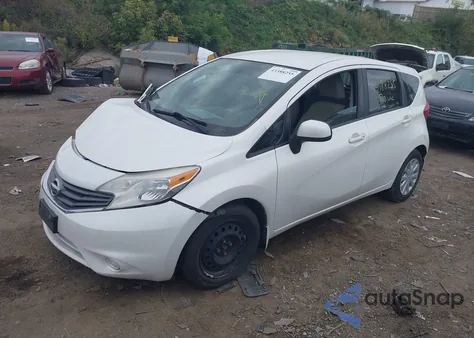 2014 Nissan Versa Note Sv из США, поврежденный, VIN 3N1CE2CP2EL394844